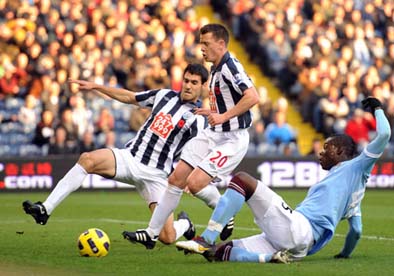 Mario Balotelli Manchester City' West Bromwich Albion